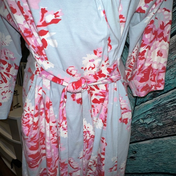 MAE MATERNITY NURSING PREGNANCY/POSTPARTUM ROBE - Picture 5 of 6